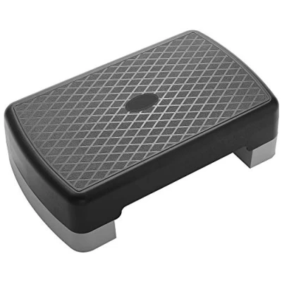 Immagine di Signature Fitness Stepper Step regolabile per allenamento aerobico, mini, nero/grigio