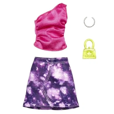 Immagine di Barbie Mattel Abbigliamento Moda Look Completo E Accessori Mod Sdos (HJT19)