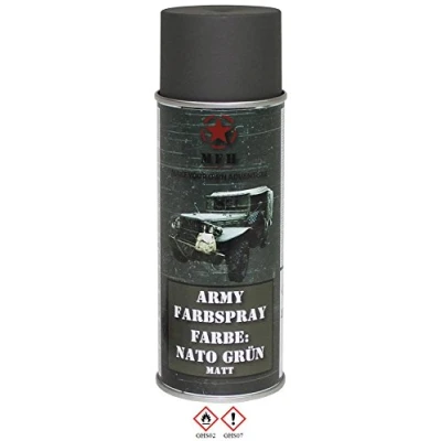 Immagine di MFH Spruzzo di Colore, Esercito Nato Verde, Opaco, 400 ml