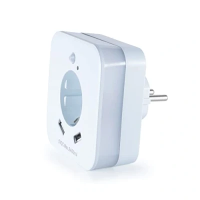 Immagine di InnTec SLED02 Luce notturna LED con sensore di movimento (monocolore) Bianco caldo