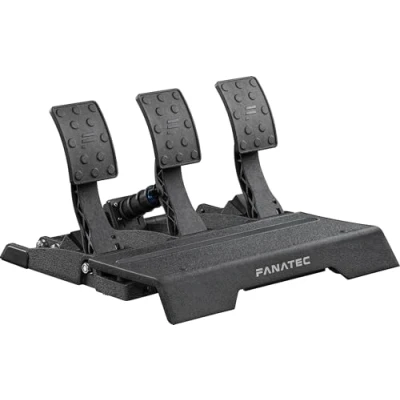 Immagine di FANATEC CSL Elite Sim Racing Pedali v2 Set di 3 (Frizione, Freno, Acceleratore), Plug e Play, Sensori Hall Senza Contatto, RJ12/USB per PC, PS5, PS4, Xbox Serie XS, One
