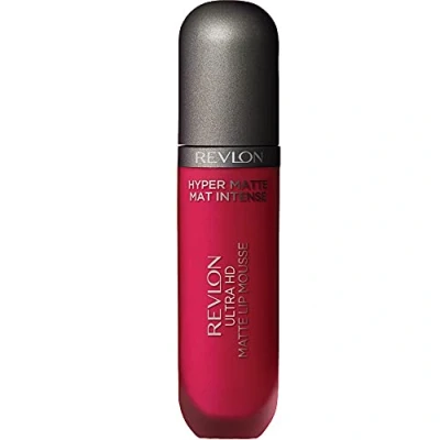 Immagine di Revlon Ultra HD Lip Mousse Hyper Matte Tinta Labbra, Formula Cremosa e Leggera, Effetto Opaco, 100 Degrees 805 5.9 ml