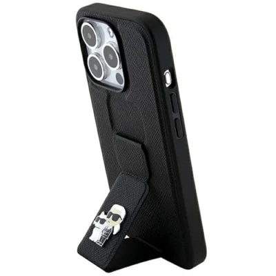 Immagine di Karl Lagerfeld KLHCP13XGSAKCPK Custodia rigida per iPhone 13 Pro Max 6.7&quot;, colore: Nero