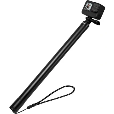 Immagine di TELESIN 118 Pollici Bastoni Selfie con allungabile in fibra di carbonio lungo, Stick per GoPro Hero 12 11 10 DJI OSMO Action 4 3 Insta 360 X4 X3 e altre Macchina Fotografica d&#039;azione