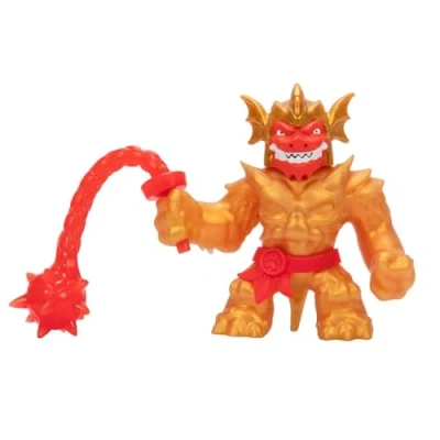 Immagine di Heroes of Goo Jit Zu BANDAI Action Figure Deluxe Blazagon, struja e allunga, multicolore, CO42931