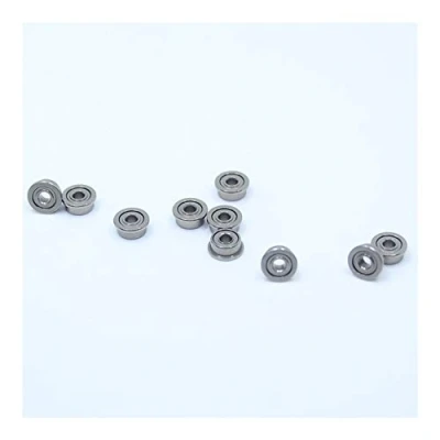 Immagine di KJKSJDT Premium MF52ZZ Flangia Cuscinetto 2x5x2.5 mm ABEC 1 (10 PCS) Miniature flangiato Cuscinetti a Sfere MF52 Z ZZ