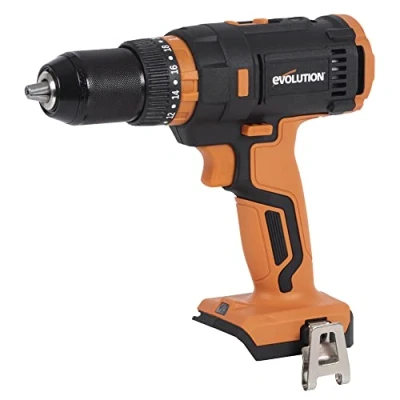 Immagine di Evolution Power Tools R13CMB Li Trapano combinato cordless con velocità variabile e cinghia gancio, nero arancia