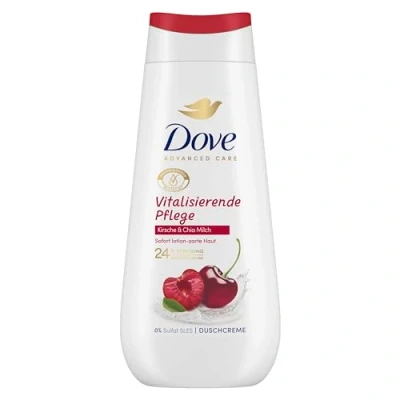 Immagine di Dove Advanced Care Crema doccia rivitalizzante con 24 ore Renewing MicroMoisture per pelle delicata istantanea, 225 ml