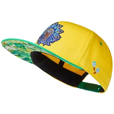 Immagine di Cadency® Berretto snapback Rio Carnival, unisex, misura regolabile, giallo., Taglia unica