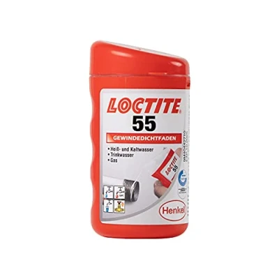 Immagine di FORMAT 4002872013986 Loctite 55, sigillante per filettatura tubi, 160 m DS