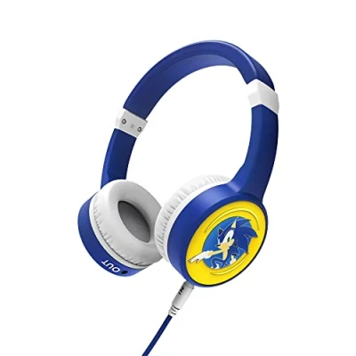 Immagine di Energy Sistem Auricolari LOL&amp;Roll Sonic Kids Headphones (Music Share, Cavo audio estraibile, Volume Limit 85 dB, Microfono) Blu