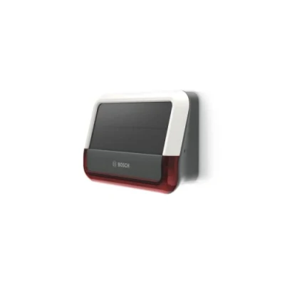 Immagine di Bosch Smart Home Sirena esterna, impianto di allarme con pannello solare, invia segnalazioni mediante notifiche push, Bianco