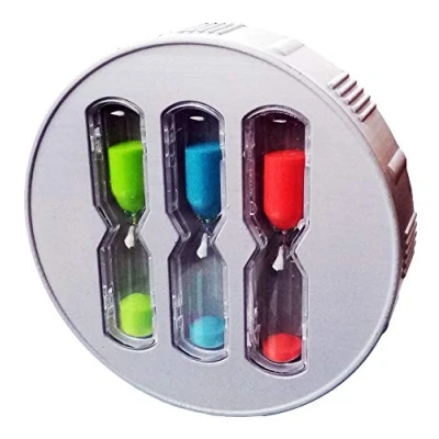 Immagine di EcoSavers ShowerTimer Hourglass 3 clessidre doccia timer 4, 6 e 8 minuti