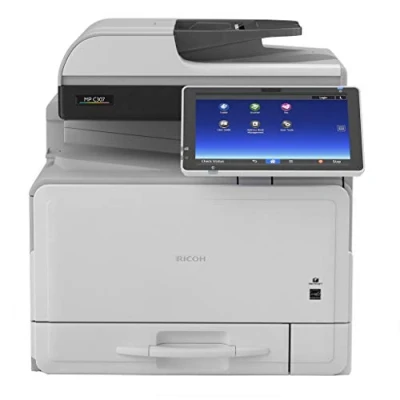 Immagine di Ricoh MP C307 Multifunzione WI FI laser a colori A4 1200x1200 DPI Velocità di stampa 30 pagine al minuto Duplex Fronte/Retro automatico WiFi (Ricondizionato)