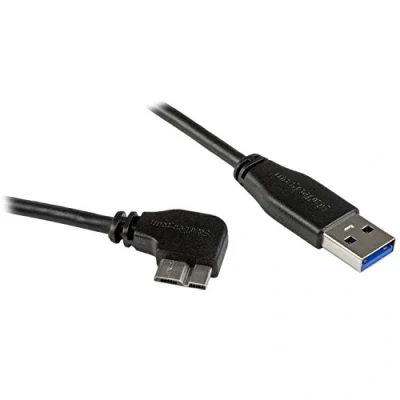Immagine di STARTECH CAVO USB 3.0 TIPO A MICRO B SLIM AD ANGOLO DESTRO 50CM