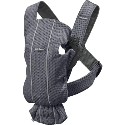 Immagine di BabyBjörn Marsupio Mini Mesh 3D, Antracite