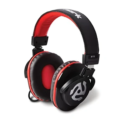 Immagine di Numark HF175 Cuffie DJ con Filo 3 m, Chiuse Driver da 40 mm, Padiglioni Auricolari di Alta Qualità per il Mixing e Monitoraggio