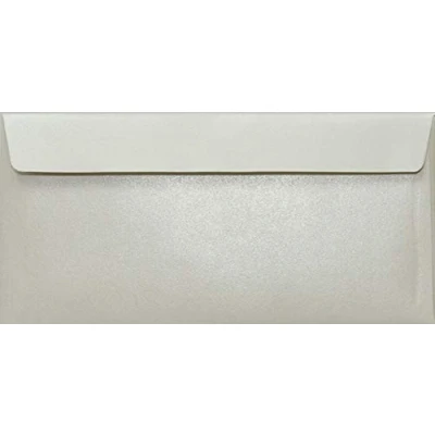 Immagine di Netuno 100 buste da lettera lunghe colorate crema formato DL 110 x 220 mm 110g Sirio Pearl Oyster Shell perlate per matrimonio biglietti inviti di nozze feste compleanno fidanzamento