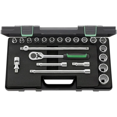 Immagine di Stahlwille 50/16/6 KN Kit di chiavi a bussola 1/2 (12.5 mm) 22 parti 96031447