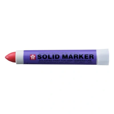 Immagine di Sakura &quot;Solid Marker&quot; Pastello Industriale Solid Marker Rosso 1 Pezzi