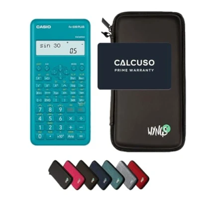 Immagine di CALCUSO Pacchetto Base negro con Calcolatrice Casio fx 220 Plus 2nd edition