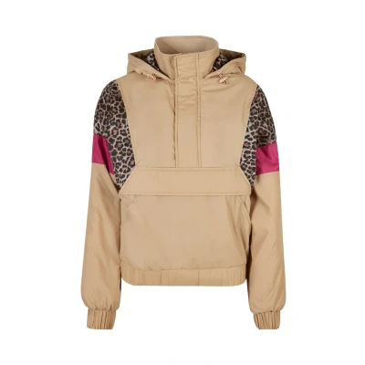 Immagine di Urban Classics Mixed Giacca a vento, Donna, Taglia: 5XL, Unionbeige darkleo w