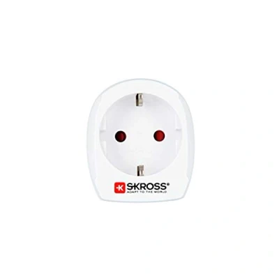 Immagine di Skross 1.500232 E adattatore per presa di corrente Tipo C (Europlug) K (DK)