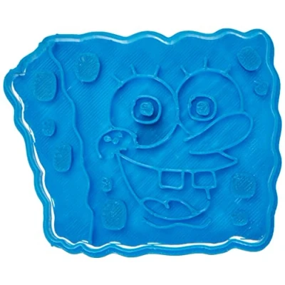 Immagine di Cuticuter Bob Spugna per Biscotti, Blu, 8 x 7 1.5 cm