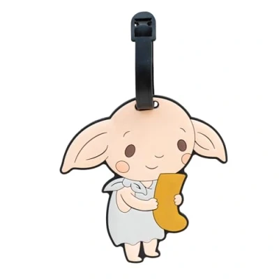 Immagine di Grupo Erik: Etichette Bagaglio Harry Potter Dobby Etichetta per Valigia 10 x 13 cm, Tag aereo, Portanome Valigia, Gadget, Idee Regalo