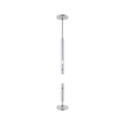 Immagine di Paulmann Wire Corduo Wall Mount Set 94600 Componente per sistema su filo a bassa tensione Montaggio parete Cromo (opaco)