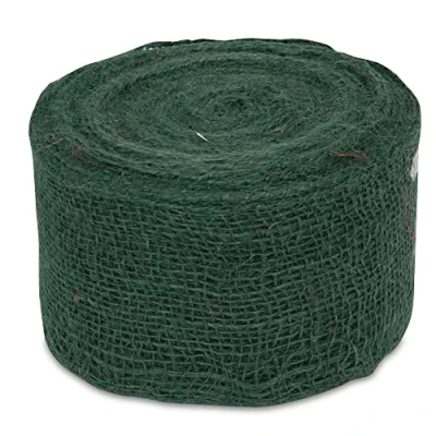 Immagine di Windhager Strisce avvolgenti in Iuta 05851 Nastro, 10 cm x 25 m, Colore: Verde