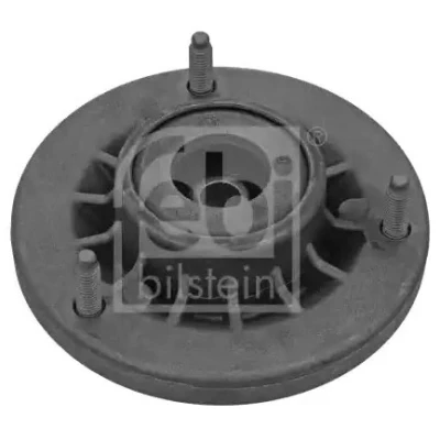 Immagine di FEBI BILSTEIN 47742 supporto ammortizzatore a molla Assale posteriore senza cuscinetto sfere, Alluminio pressofuso, Gomma