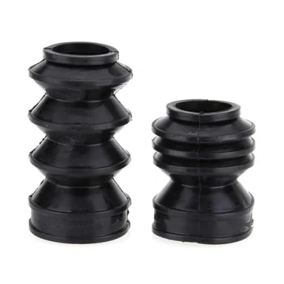 Immagine di BWLYQ [Replacement] 2 soffietti Forcella Anteriore in Gomma 39mm for Harley Davidson Iron 883 XL883 2017