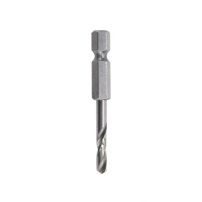 Immagine di Wolfcraft 7258000 HSS Punta a spirale per metallo 4 mm Lunghezza totale 53 rettificato DIN 338 1/4 (6.3 mm) 1 pz.