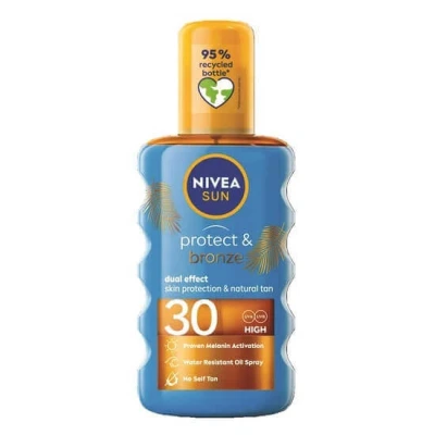 Immagine di NIVEA Proteggere e Bronzo Tan Attivazione Numero di olio 30, alto 200 ml