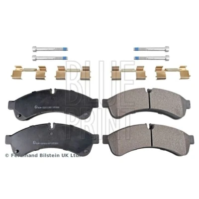 Immagine di BLUE PRINT ADBP420010 Kit pastiglie freno Assale posteriore Predisposto per contatto segnalazione usura con materiale di fissaggio IVECO: DAILY 4