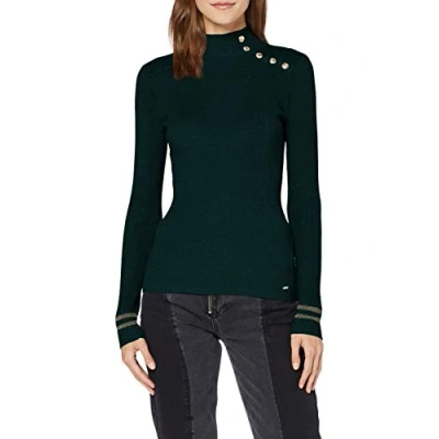 Immagine di Morgan Mavao Maglione, Donna, Taglia: XS, Vert bouteille
