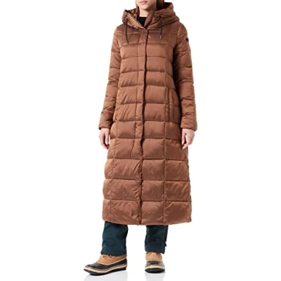 Immagine di CMP Cappotto da donna con cappuccio fisso, Camel, 44
