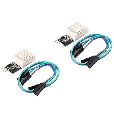 Immagine di TECNOULAB 2 pz DHT22 Digitale Temperatura Umidità Sensore AM2302 Modulo con PCB e Cavo