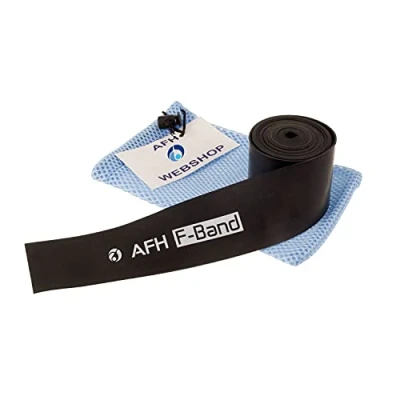 Immagine di AFH Webshop F Band 2 m Nastro di resistenza rosso Spessore: medio 1,3 mm, rosso, 208 x 5 cm, 1191902 02