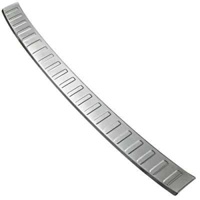 Immagine di Recambo Protezione per paraurti in Acciaio Inox Opaco, Compatibile con Audi A4 B9 8 W Avant dal 2015 smussatura qualità Premium