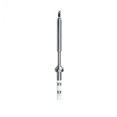 Immagine di Punte per saldatore TS100, 1 pezzo, 70 W, punta originale di ricambio migliorata con schermo LCD digitale nucleo riscaldante in ceramica, colore argento