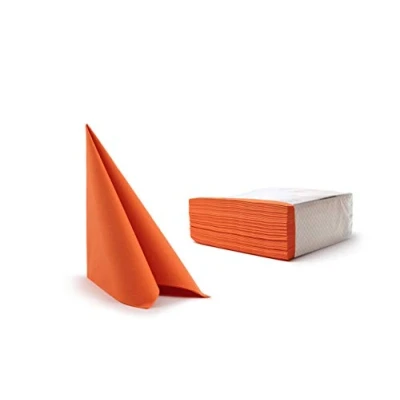 Immagine di Alvotex Chic Airlaid 50 Tovaglioli USA e Getta in similtessuto, di Alta qualità, Airlaid, Colore: Arancione., 40 x cm
