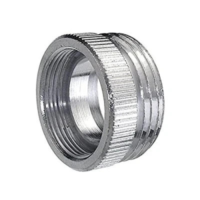 Immagine di Cornat cromato Pezzo M22/1IGX3/4 pollici AG, TEC386303 M22 x 1 filettatura interna 3/4 esterna,