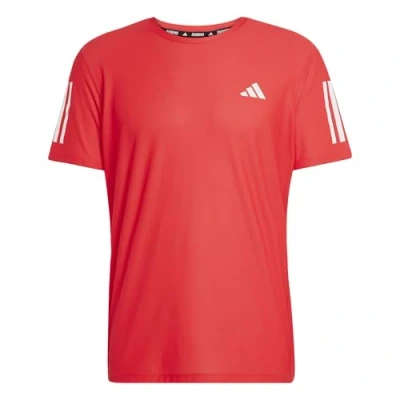 Immagine di adidas Uomo Own The Run Tee, Pure Ruby, XS