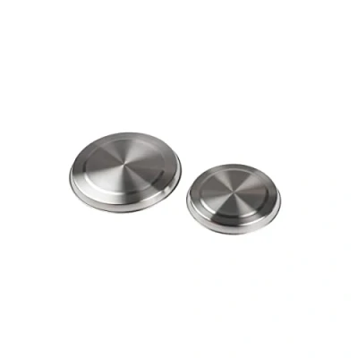 Immagine di Fackelmann FCK12306 2 coperchi per Piatti, Acciaio Inox, Argento, 21 x 18,5 cm