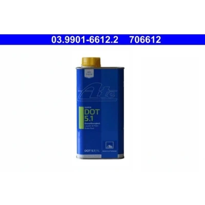 Immagine di ATE DOT 5.1 03.9901 6612.2 Olio Freni 1l