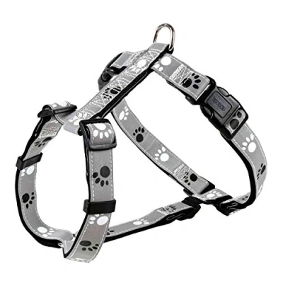 Immagine di Trixie 12231 guinzaglio a V in Argento con riflessi, XS S 30 40 cm/15 mm