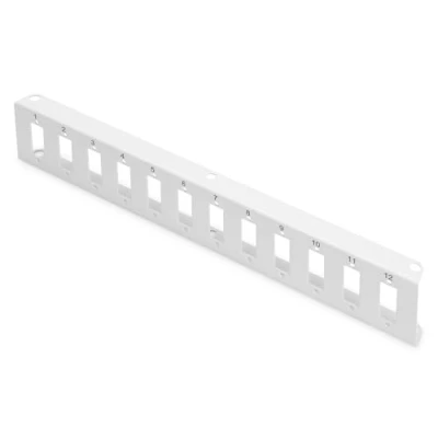Immagine di DIGITUS Piastra Adattatore per DN 96800M 2, Grigio (RAL 7035) 12x SC DX, LC QD