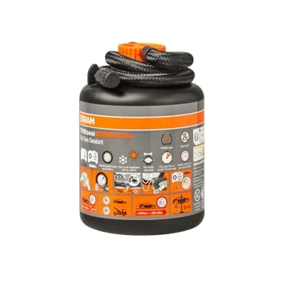 Immagine di Osram TYRESEAL Essential Ricambio per Il sigillante Originale Pneumatici dell&#039;auto, Realizzato Secondo Le specifiche OEE, ripara Danni Fino a 6 mm